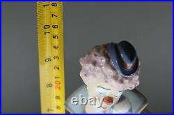 Lladro'Surprise' Clown Figurine 5901 Clown With Dogs Under Coat 25cm AD2