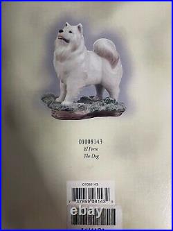 Lladro The Dog Chinese Zodiac #8143 Figure Retired MINT WithBox And Base