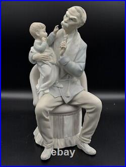 Lladro The Grandfather Baby/Child (4654) Glaze Finish