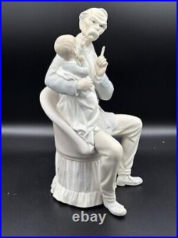 Lladro The Grandfather Baby/Child (4654) Glaze Finish