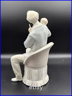 Lladro The Grandfather Baby/Child (4654) Glaze Finish