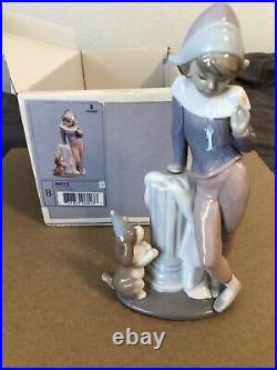 Lladro Tuesday's TuesdaysChild Figurine #6013 (Child Boy withDog) New In Box