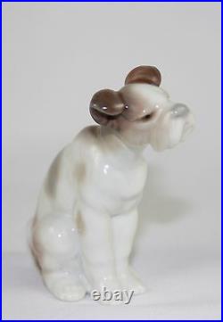 Lladro Vagabond Dog #4901 Figurine Perfect