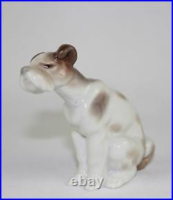 Lladro Vagabond Dog #4901 Figurine Perfect