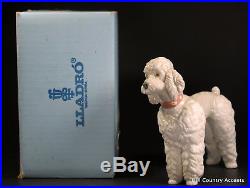 Lladro WOOLY DOG #1259 STANDING POODLE $465 Value MIB