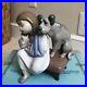 Lladro We Can't Play #5706 Injured Girl Dog Puppy Retired Spain w Box