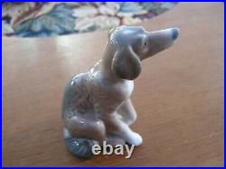 Lladro Wolfhound Dog Daisa 1985 Retired Made in Spain