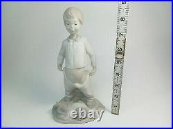 Lladro Zaphir Pregnant Woman with Dog 8.5 Porcelain Figurine Statue Made In Spain