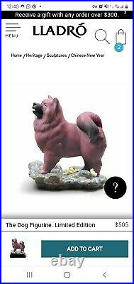 Lladro Zodiac Collection The Dog. Limited Edition 01009118