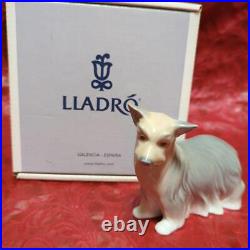 Lladro dog Elegant Graceful Formal Luxury Spain Figurine Japan