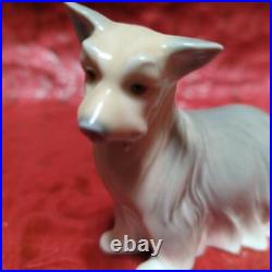 Lladro dog Elegant Graceful Formal Luxury Spain Figurine Japan