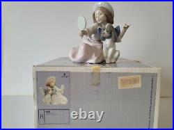 Lladro of Spain Who's the Fairest Porcelain Figurine #5468 In Original Box