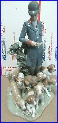 Lladro pack of hunting dogs #5342 Limited Edition Hunting Dogs Retired