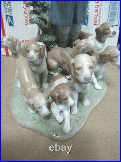Lladro pack of hunting dogs #5342 Limited Edition Hunting Dogs Retired