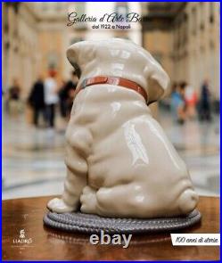 Lladró porcelain Art Lladro Sculpture Pug Dog Puppie Pug