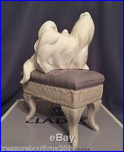 Mint in BoxRare & Stunning Lladro Looking Pretty (6682 Dogs)