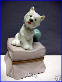 My Favorite Companion Westie Puppy Dog By Lladro Porcelain #6985