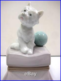 My Favorite Companion Westie Puppy Dog By Lladro Porcelain #6985
