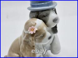 NAO BY LLADRO TOGETHER FOREVER 1480 GLOSSY PORCELAIN FIGURINE with ORIGINAL BOX