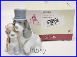 NAO BY LLADRO TOGETHER FOREVER 1480 GLOSSY PORCELAIN FIGURINE with ORIGINAL BOX