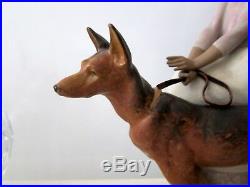 NEW LLADRO NOT SO FAST GIRL WITH DOG FIGURINE GRES FINISH #12303 SPAIN in box