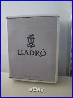 NEW LLADRO NOT SO FAST GIRL WITH DOG FIGURINE GRES FINISH #12303 SPAIN in box