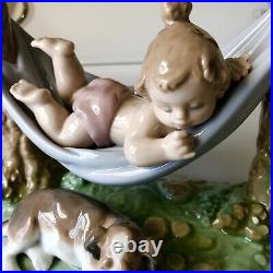 NIB Lladro Little Napmates #6853 Porcelain Figurine Mint Condition