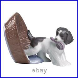 Nao By Lladro Puppy Playtime Dog Figurine #1590 Brand Nib Cute Love Save$$ F/sh