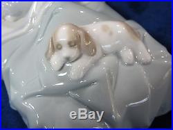 New Lladro #6541 Bedtime Buddies Brand Nib Boy Dog Retired $145 Off Free Shiping