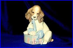 New Lladro Can't Wait Dog Figurine #8312 Brand Nib Animal Cute Gifts Save$$ F/sh