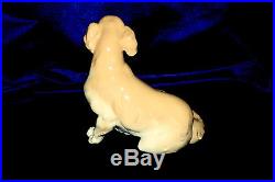 New Lladro Golden Retriever #8345 Brand New In Box Dog Yellow Nice Save$$ F/sh