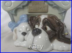 New Nao By Lladro Sweet Home Brand New In Box #1748 Puppy Love Dog House F/sh