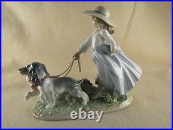 Original Retired LLADRO Figurine PUPPY PARADE #6784 -Mint in Box Privilege Ed