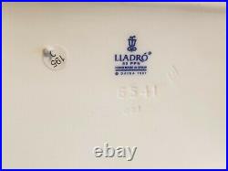 RARE FINE LLADRO COZY COMPANIONS #6541 w BOX BOY SLEEPING with DOG in BED