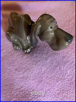 RARE Vintage 1982 Lladro Porcelain Figurine Timid Dog #5111