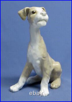 Rare Early Mark LLADRO #4583 Wire Fox Terrier Dog TRAMP EXC