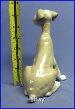 Rare Early Mark LLADRO #4583 Wire Fox Terrier Dog TRAMP EXC