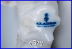 Rare Lladro AFGHAN HOUND Porcelain Figurine Retired 1985 Dog Puppy Figure #1282