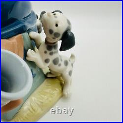 Rare Lladro Clown With Saxophone 5059 Dalmatian Puppy Dog Great Condition