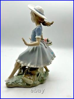 Rare Lladro Mirth in The Country Figurine #4920 Retired Glazed Finish WithBox