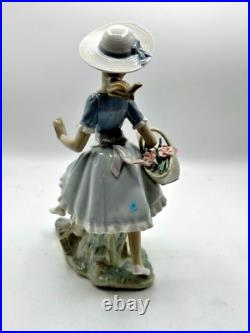 Rare Lladro Mirth in The Country Figurine #4920 Retired Glazed Finish WithBox