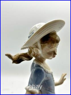 Rare Lladro Mirth in The Country Figurine #4920 Retired Glazed Finish WithBox