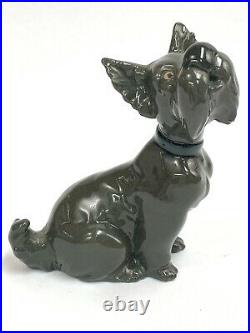 Rare Nao by Lladro Scotty Dog Ceramic Figurine Salvador Debon Design