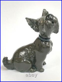 Rare Nao by Lladro Scotty Dog Ceramic Figurine Salvador Debon Design