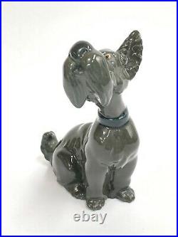 Rare Nao by Lladro Scotty Dog Ceramic Figurine Salvador Debon Design