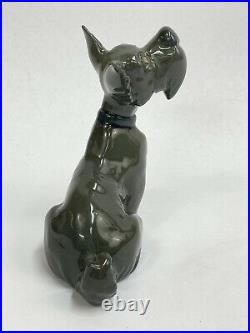 Rare Nao by Lladro Scotty Dog Ceramic Figurine Salvador Debon Design