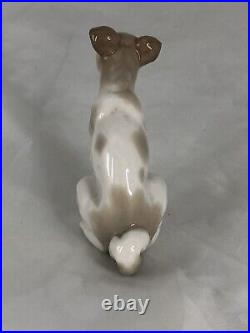 Rare! Vintage Lladro Dog Timid Sad Curious 1970's  Made In Spain