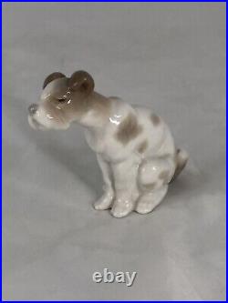 Rare! Vintage Lladro Dog Timid Sad Curious 1970's  Made In Spain