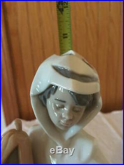 Retired LLADRO Spain Trick or Treat #6227 Boy with Dog Porcelain Figurine Nice