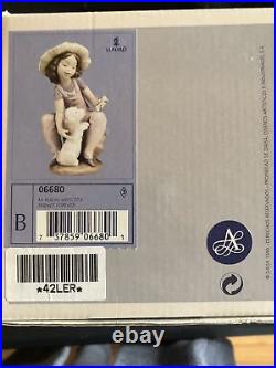 Retired LLadro Figurine Friends Forever #6680 Original Box MINT